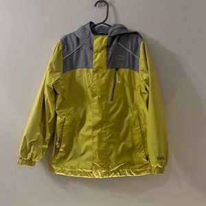 LL Bean lined raincoat